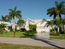 Muster Luxus Villa mit Pool&nbsp;,&nbsp;Marco Island / Florida&nbsp;,&nbsp;Aussenansicht&nbsp;
