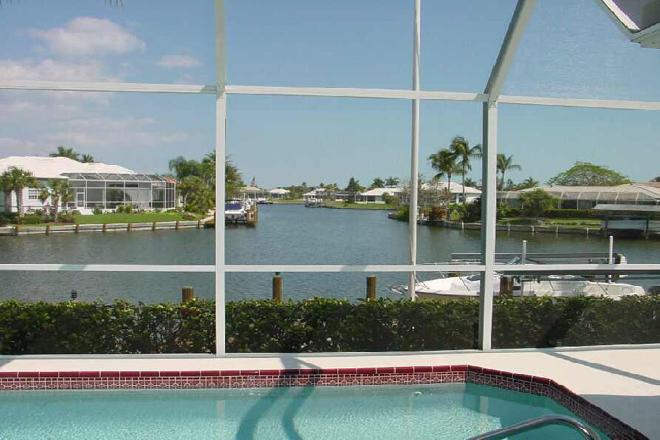 Muster Luxus Villa mit Pool&nbsp;Marco Island / Florida&nbsp;:&nbsp;&nbsp;Blick aufs Wasser&nbsp;