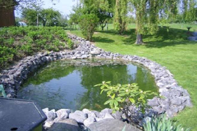 Villa an Toplage&nbsp;Stachen&nbsp;:&nbsp;&nbsp;Fischteich&nbsp;